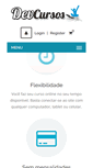 Mobile Screenshot of devcursos.com.br