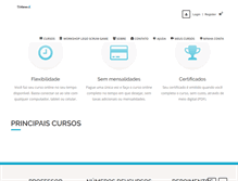 Tablet Screenshot of devcursos.com.br